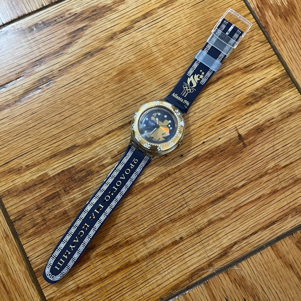 Swatch Watch Thalassios 1996 Atlanta Olympics SDZ102
